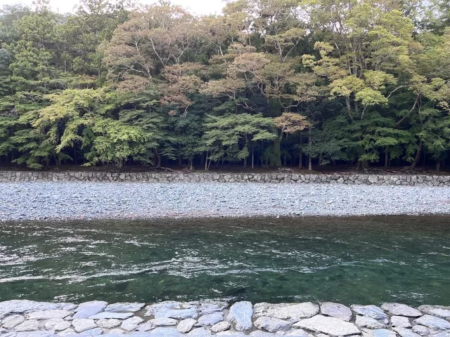 The waters if the Isuzu River.