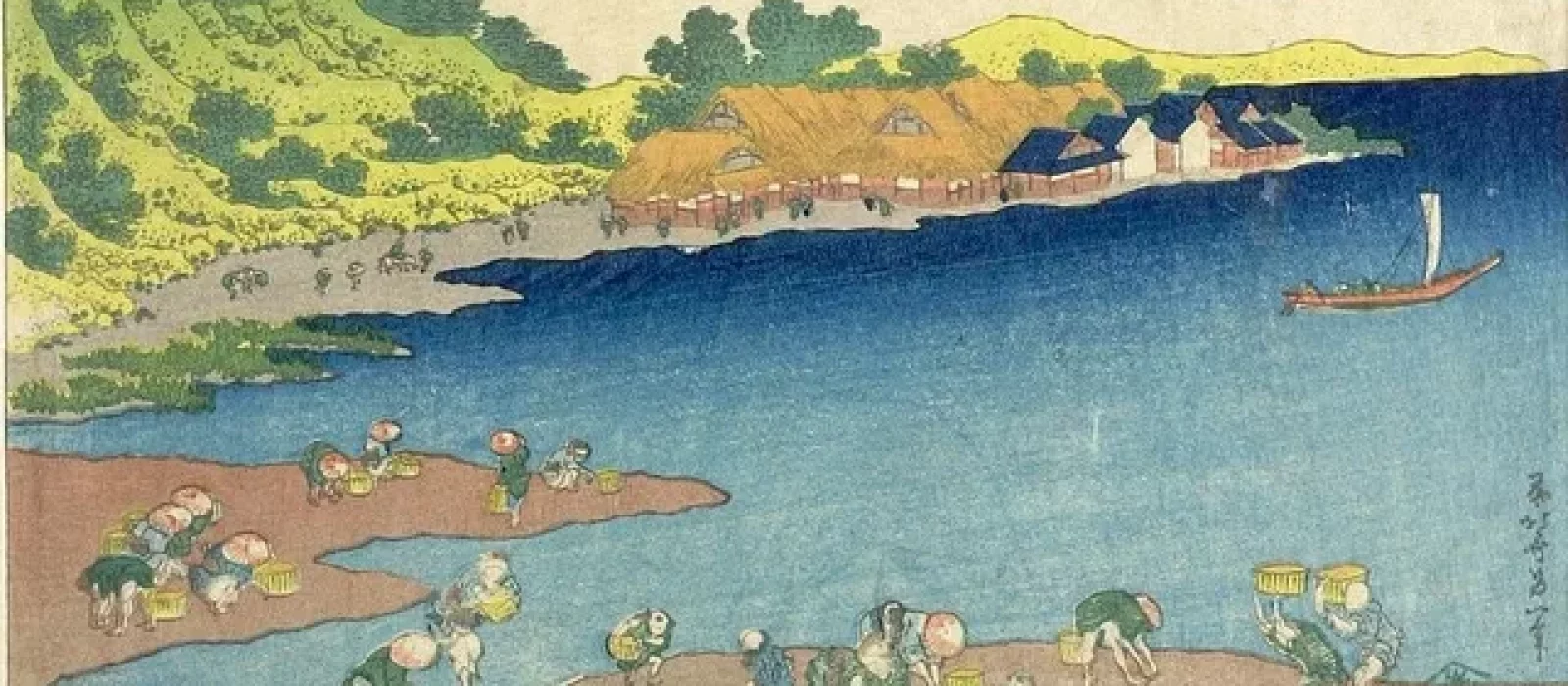 Noboto Shimosa von Hokusai aus der Serie Chie no Umi